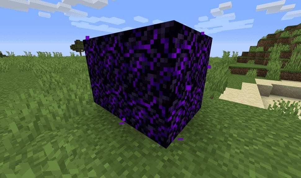 como hacer obsidiana en minecraft