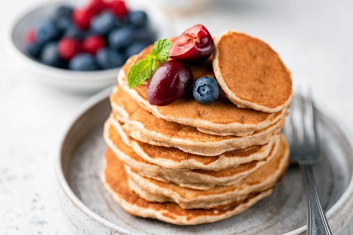 como hacer hot cakes de avena